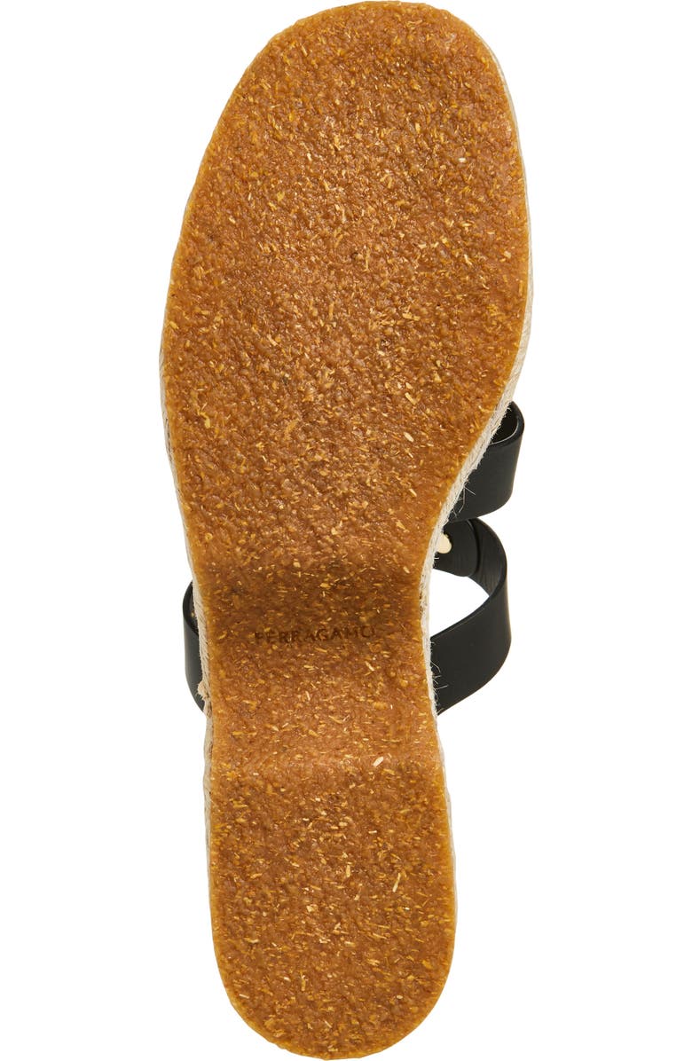 FERRAGAMO Milica Espadrille Platform Slide Sandal, Alternate, color,
