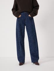 Hush Saskia Textured Straight Leg Jeans