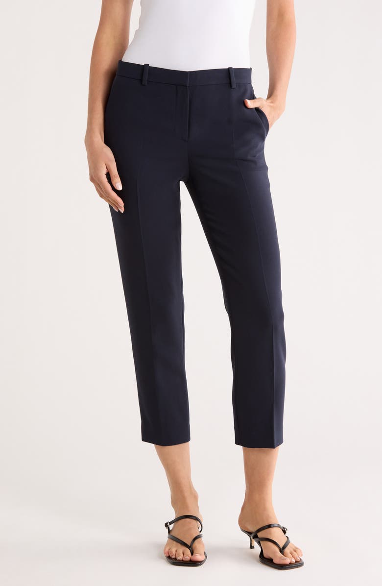 Theory Treeca Crepe Pants, Main, color,