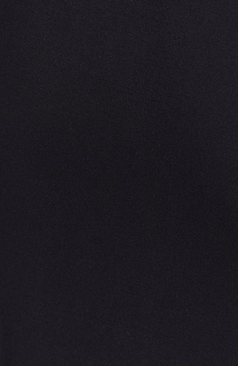 Caslon<sup>®</sup> Side Ruched Stretch Knit Midi Skirt, Alternate, color, 