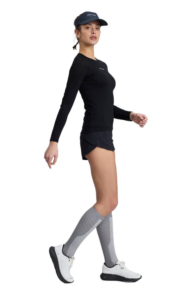 COZY ZERO Women's 100% Merino Lightweight Soft L/S Crew, Alternate, color, 