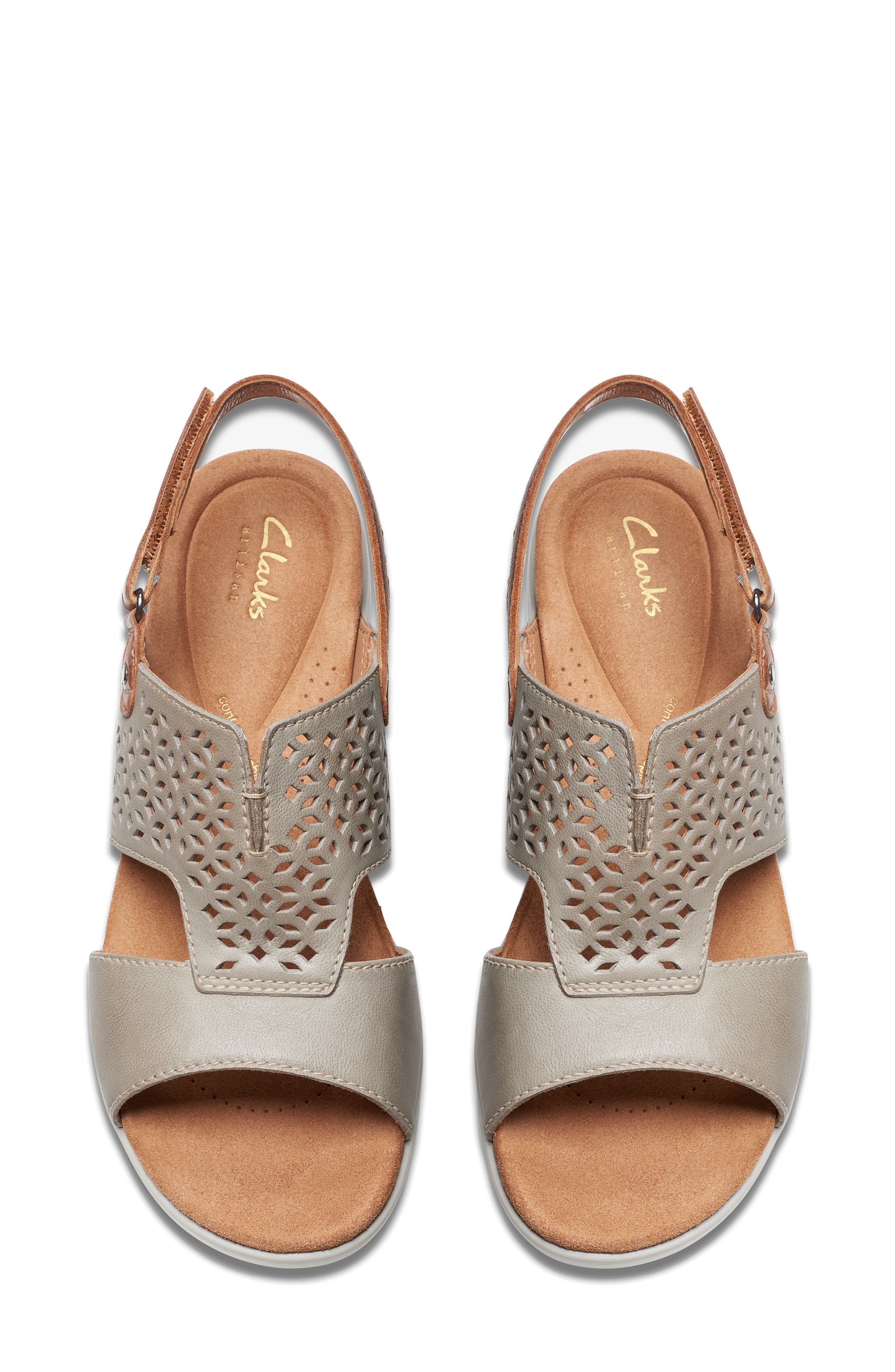 Tuleah Sun Platform Sandal, Alternate, color, STONE LEATHER