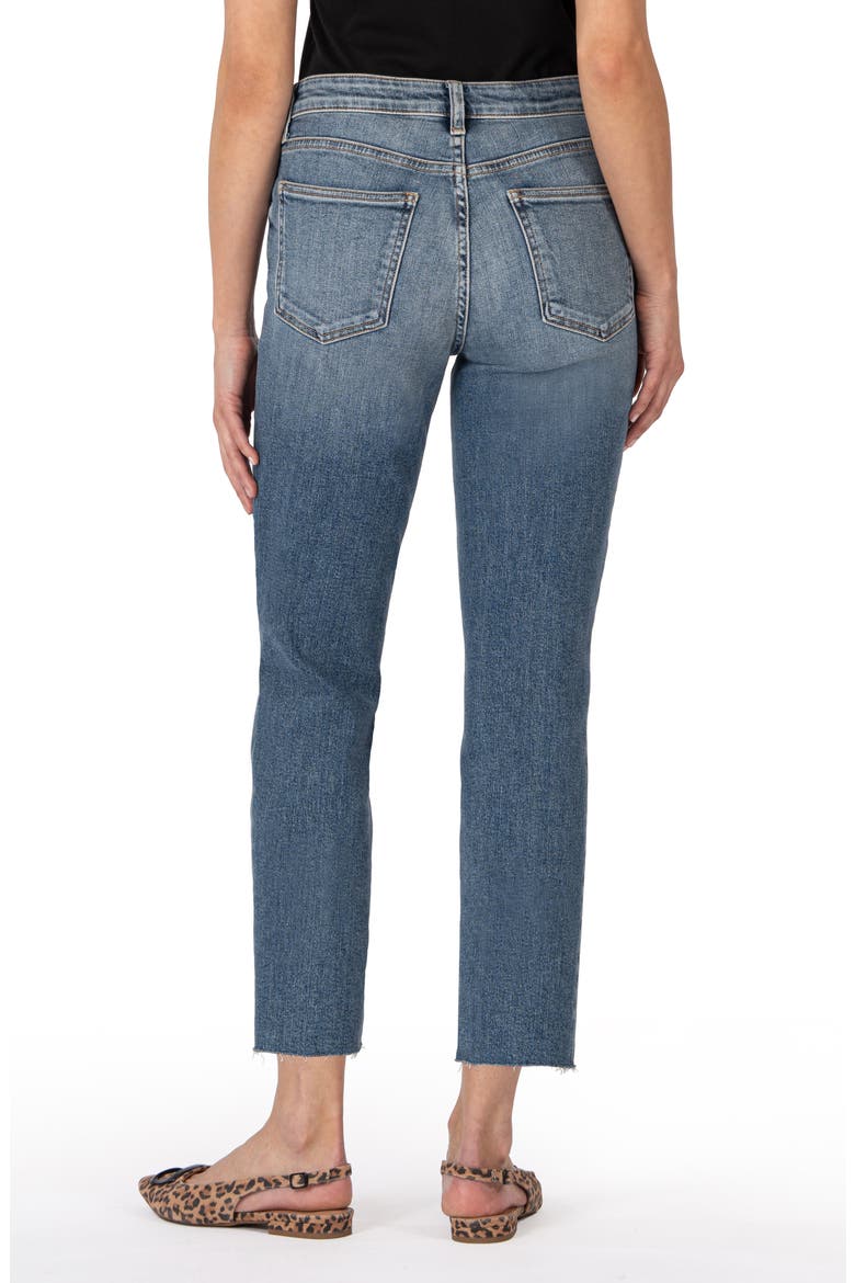 Rachael Fab Ab High Waist Crop Mom Jeans, Alternate, color, EXALTED W/MED