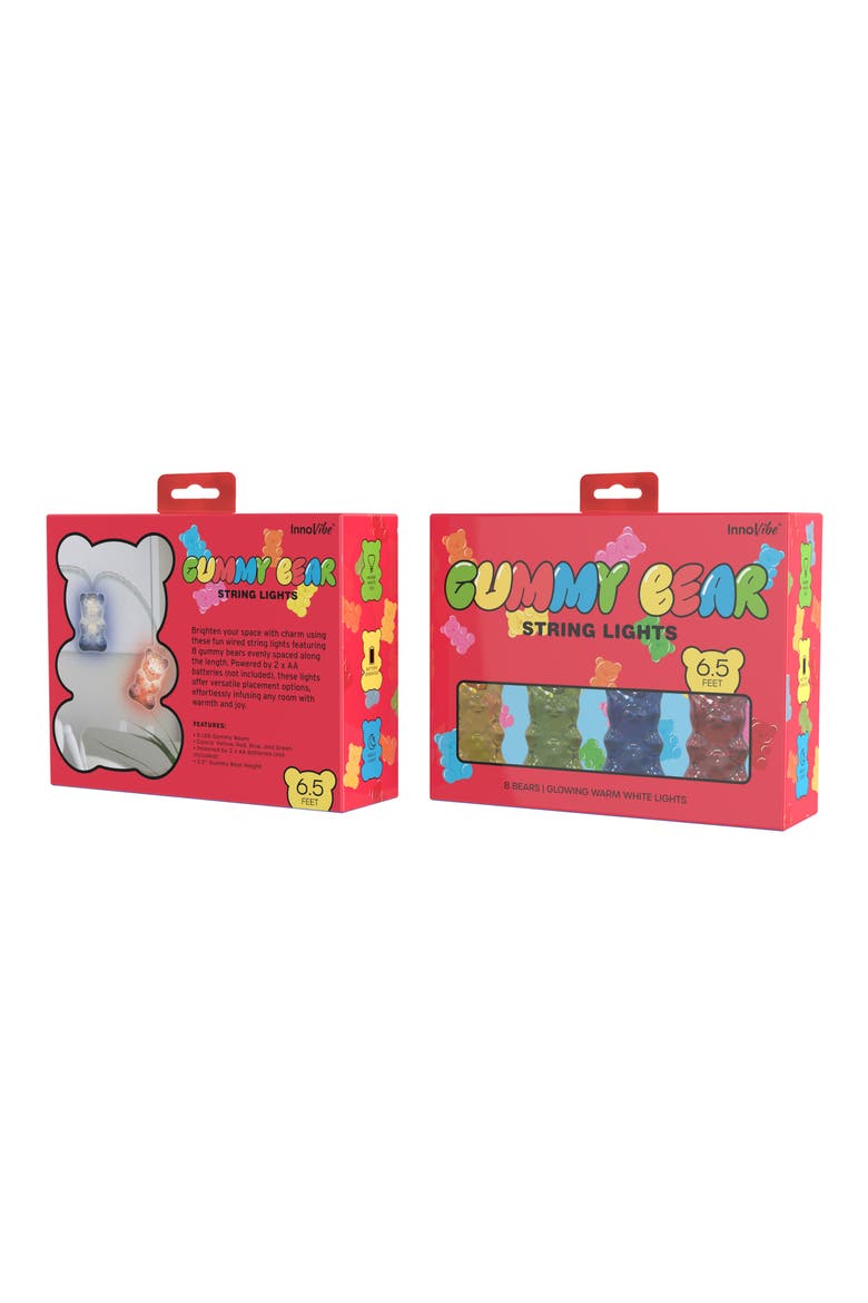 8-LED Gummy Bear String Lights, Main, color, MULTI COLOR
