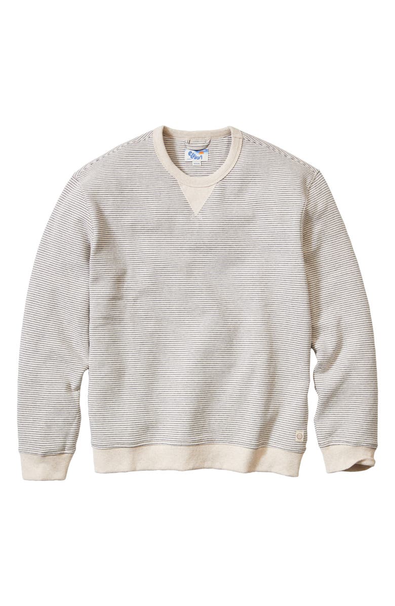 Marine Layer Cloud 9 Fleece Relaxed Crewneck Sweatshirt, Alternate, color, 