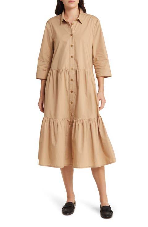 Women's Beige Shirtdresses | Nordstrom Women's Beige Shirtdresses | Nordstrom