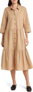 Masai Copenhagen Cotton Shirtdress