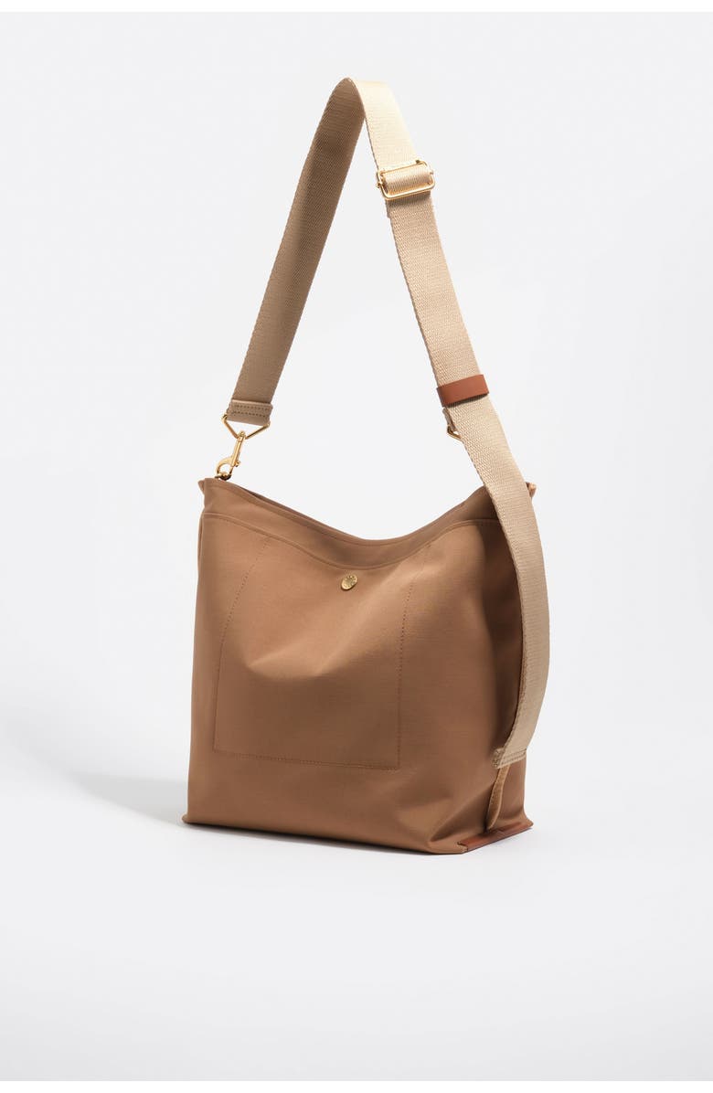Bimba y Lola Medium Gabardine Carlino bag, Alternate, color, Cinnamon