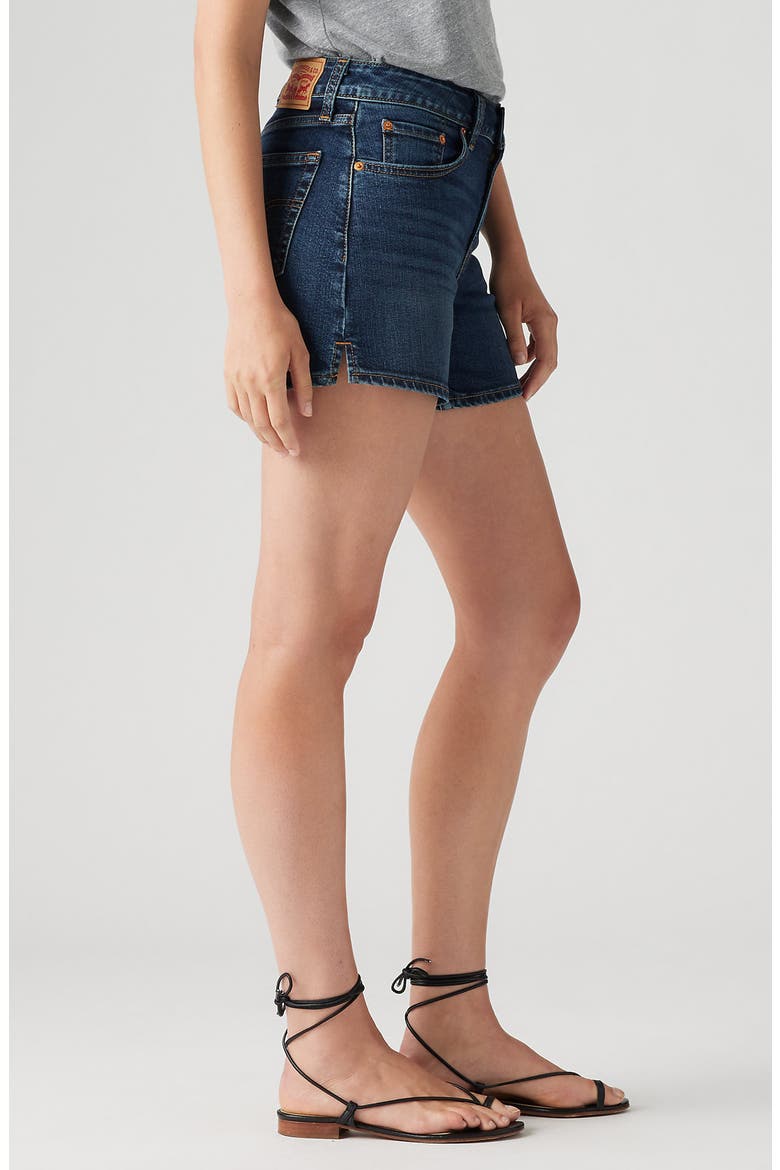 A-Line Denim Shorts, Alternate, color, DONT YOU KNOW SHORT