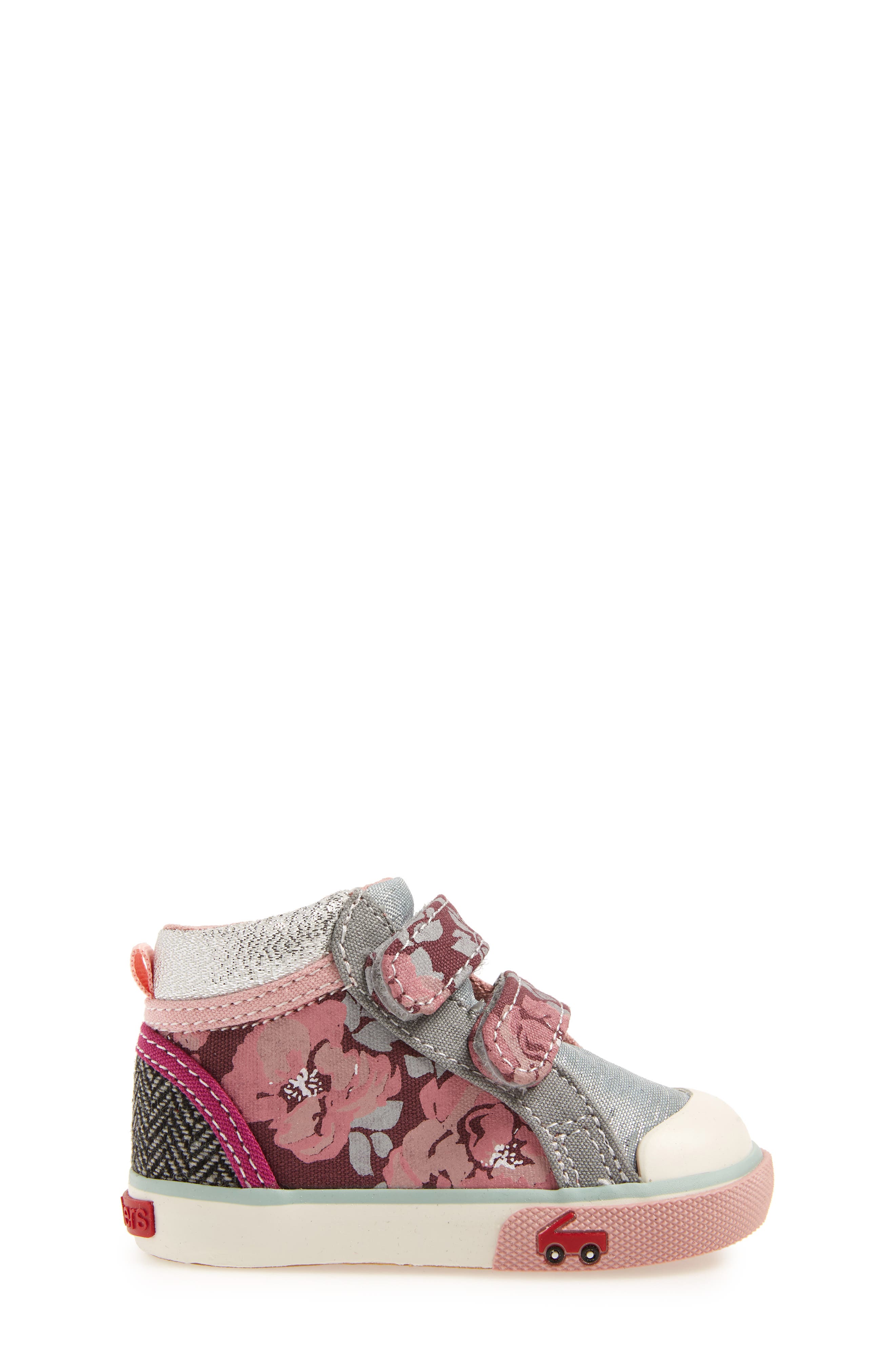 Kya Sneaker, Alternate, color, MINT FLORAL