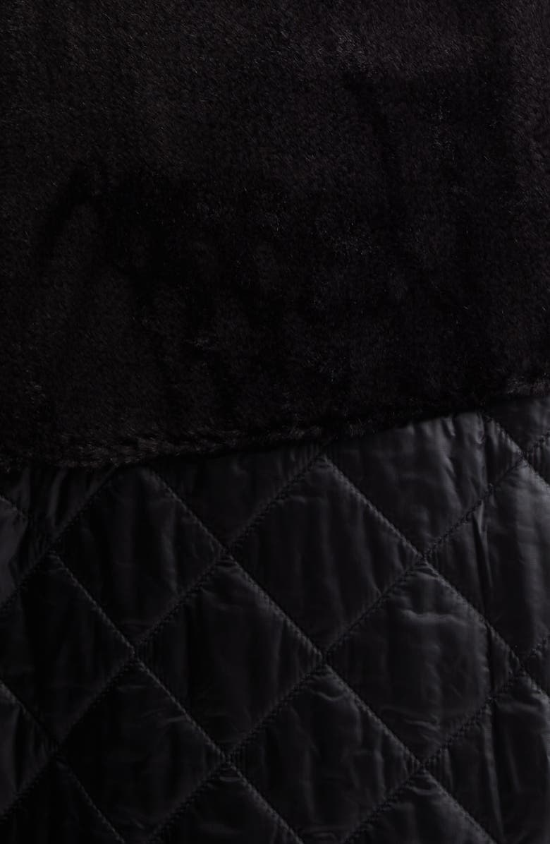 Junya Watanabe Mixed Media Oversize Coat, Alternate, color, 