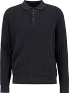Barbour Smeaton Wool Blend Long Sleeve Polo