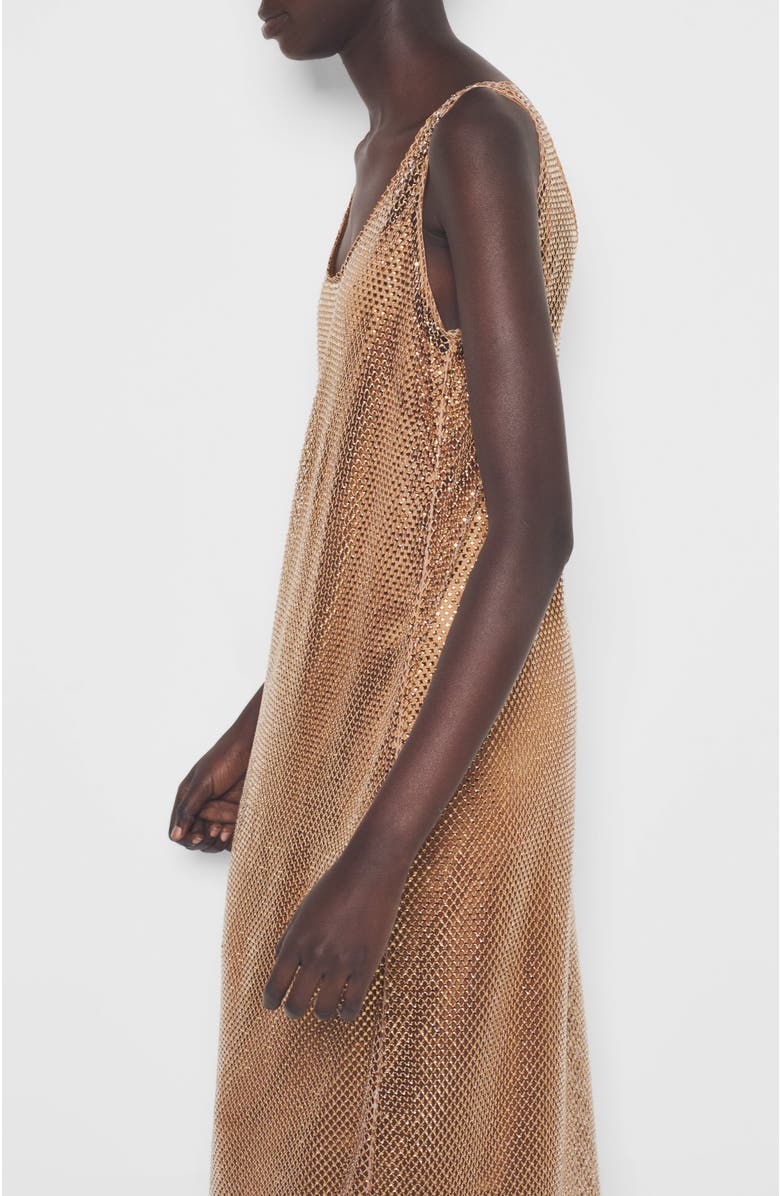 AS by DF Nadine Dress, Alternate, color, Rose Gold