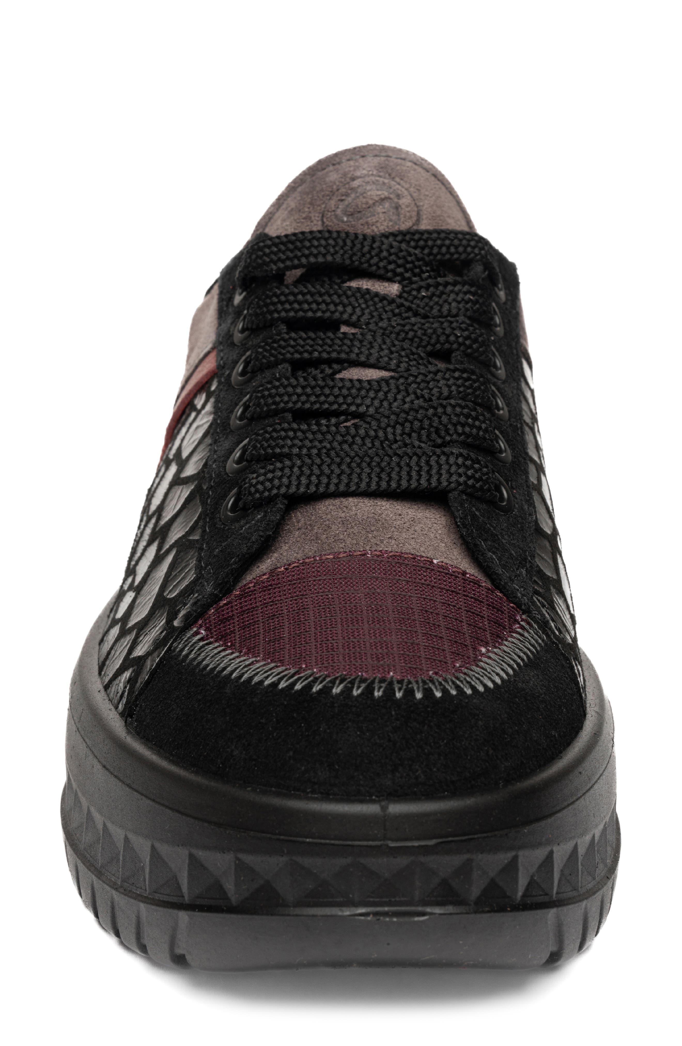 Mamba Platform Sneaker, Alternate, color, BLACK