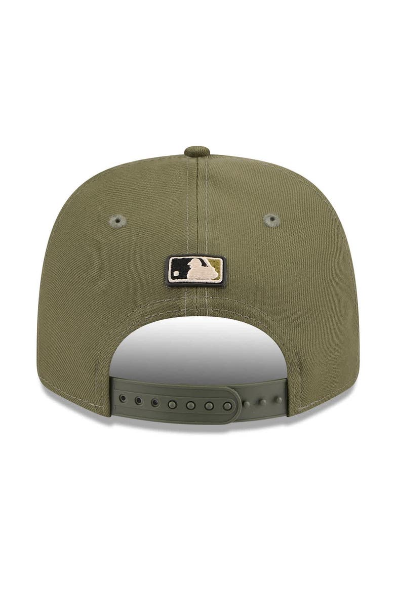 Men's New Era  Olive Cincinnati Reds 2026 Armed Forces Day 9SEVENTY Adjustable Hat, Alternate, color, Olive