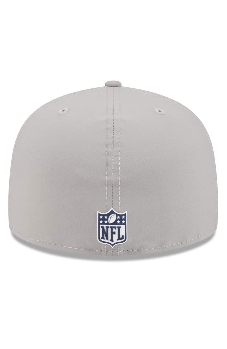 New Era Men's New Era Gray Dallas Cowboys 2025 Sideline  59FIFTY Fitted Hat, Alternate, color, Gray