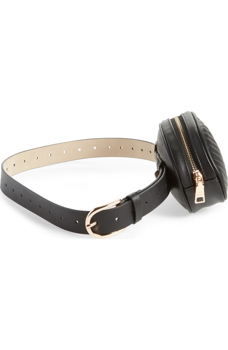 Steve Madden Quilted Belt Bag, Alternate, color,