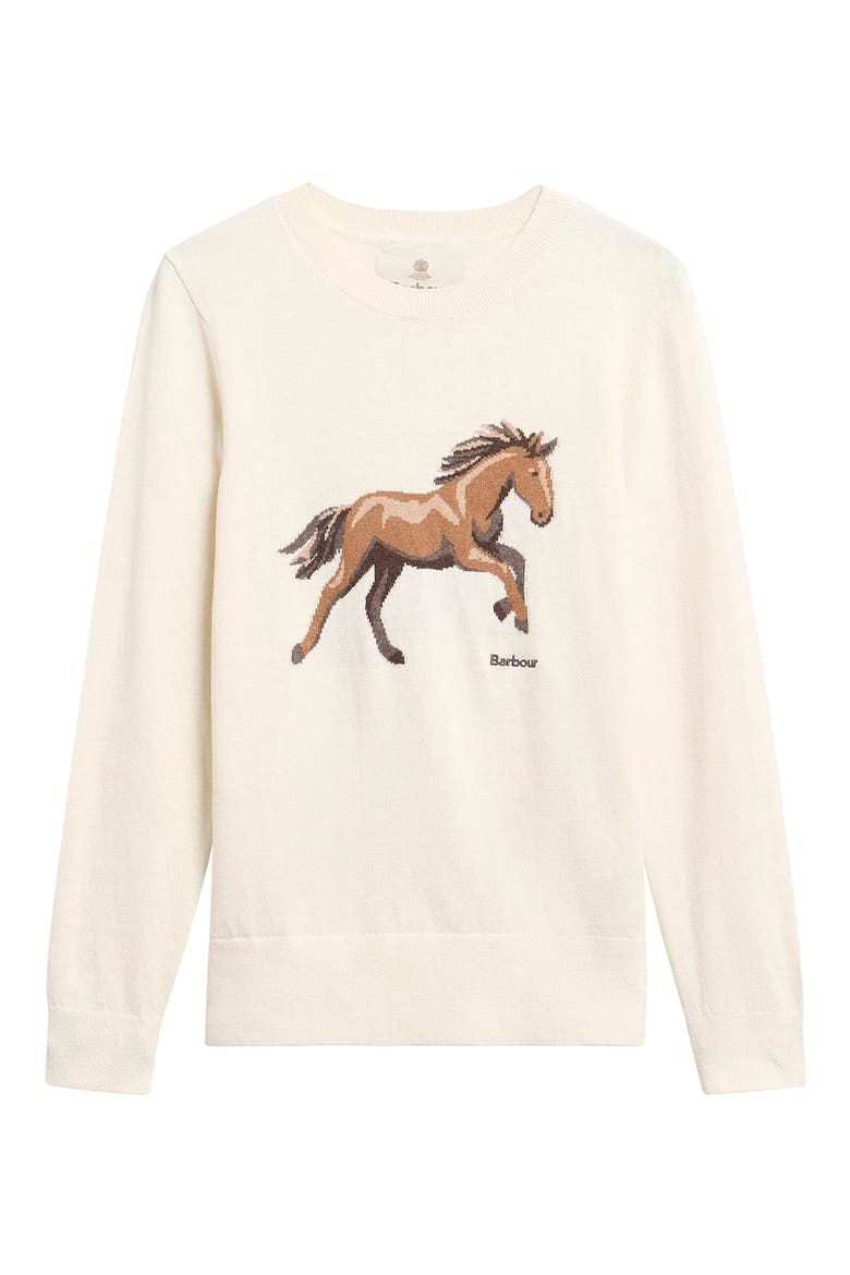 Homeswood Cotton and Cashmere Sweater, Alternate, color, ECRU