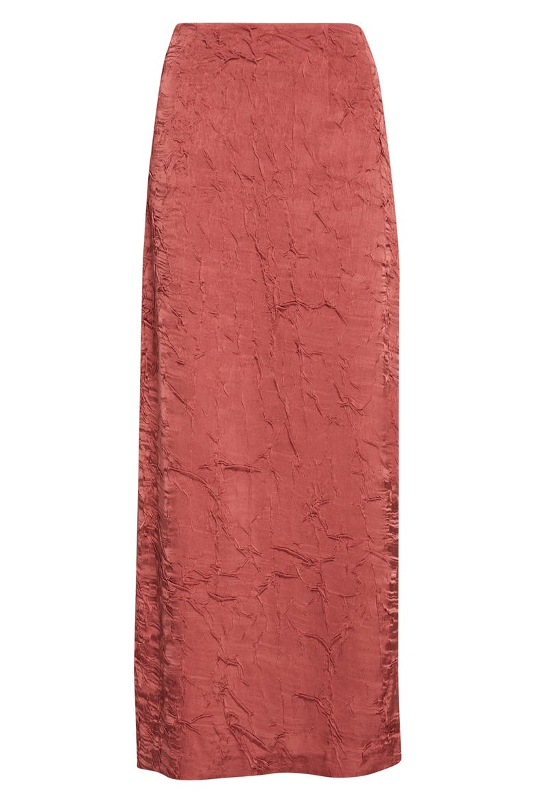 Inez Texture Maxi Skirt, Alternate, color, FIG