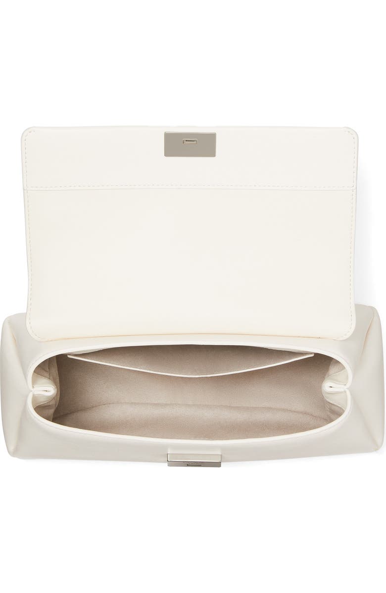 Kate Spade New York grace smooth leather convertible shoulder bag, Alternate, color, Cream.