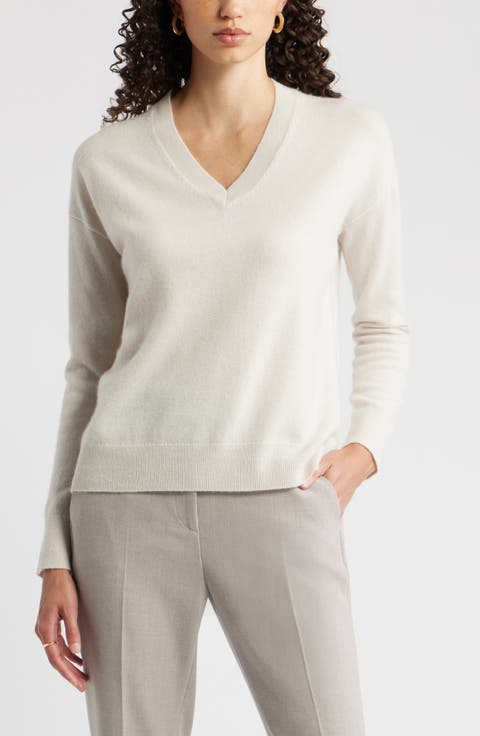 V-Neck Cashmere Sweater
