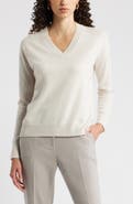 Nordstrom V-Neck Cashmere Sweater