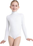 CAPEZIO Long Sleeve Turtleneck Leotard w/ Snaps