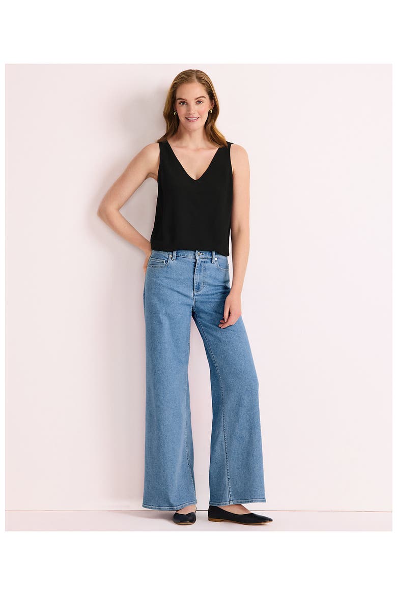 Recover Denim High Rise Extra Wide Leg Jeans, Alternate, color, Hutton Blue Wash