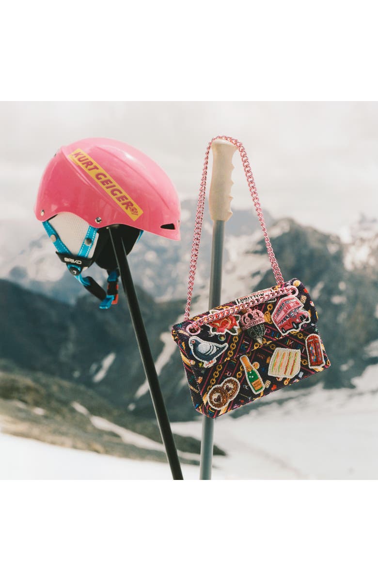 Kurt Geiger London Kensington London Convertible Crossbody Bag, Alternate, color, Open Pink