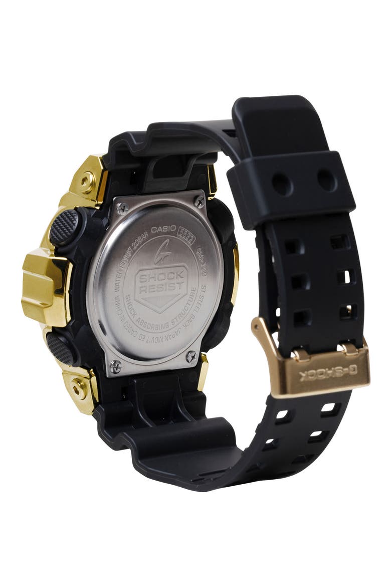 Ana-Digi Bracelet Watch, 53.4mm, Alternate, color, GOLD