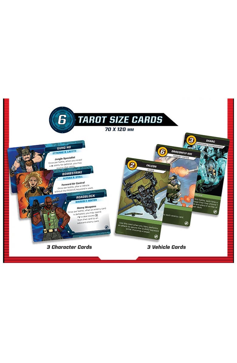 Renegade Game Studios G.I. Joe Mission Critical Heavy Firepower Expansion, Alternate, color, Multicolored