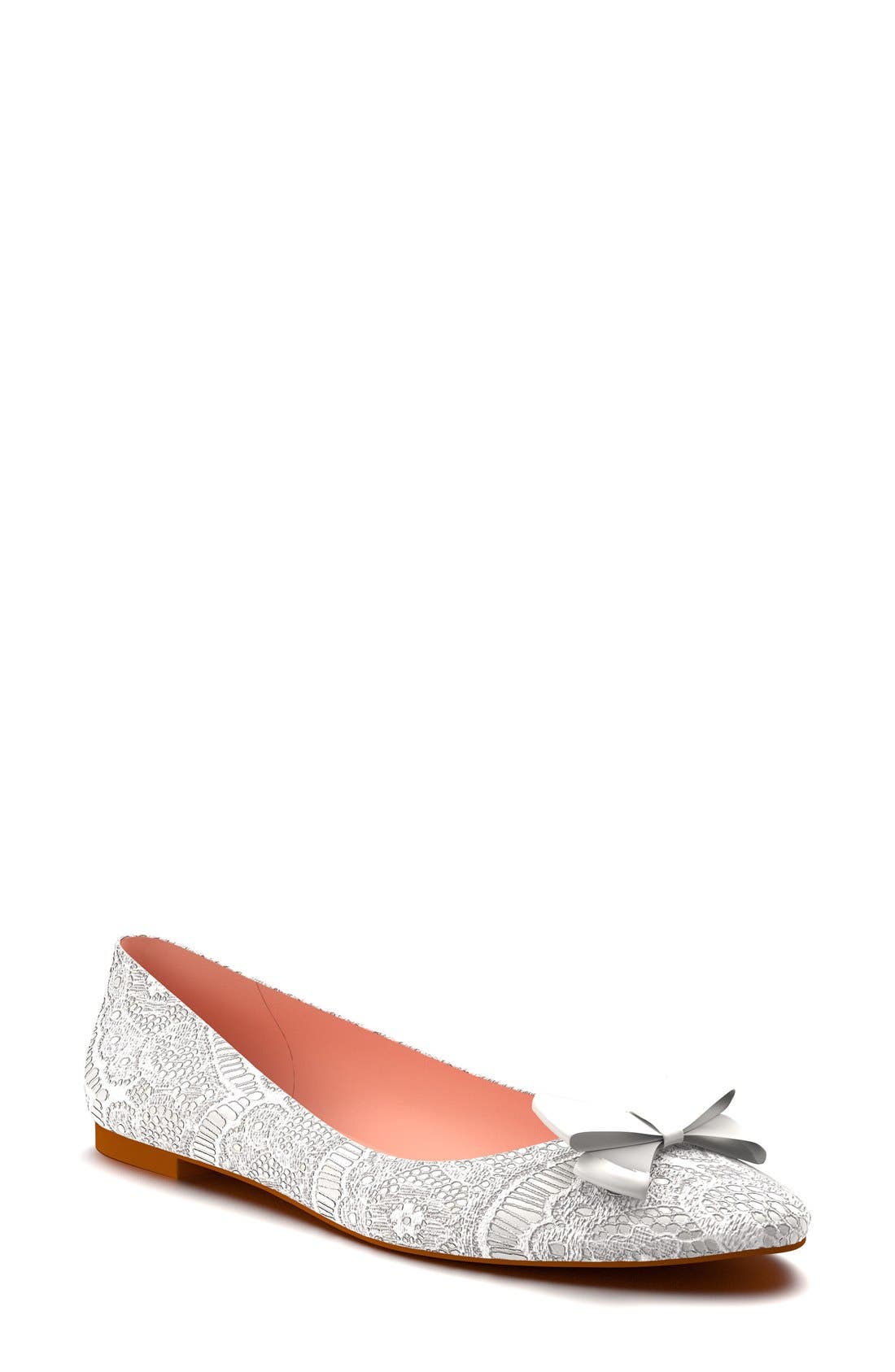 Shoes of Prey Bow Flat, Main, color, 