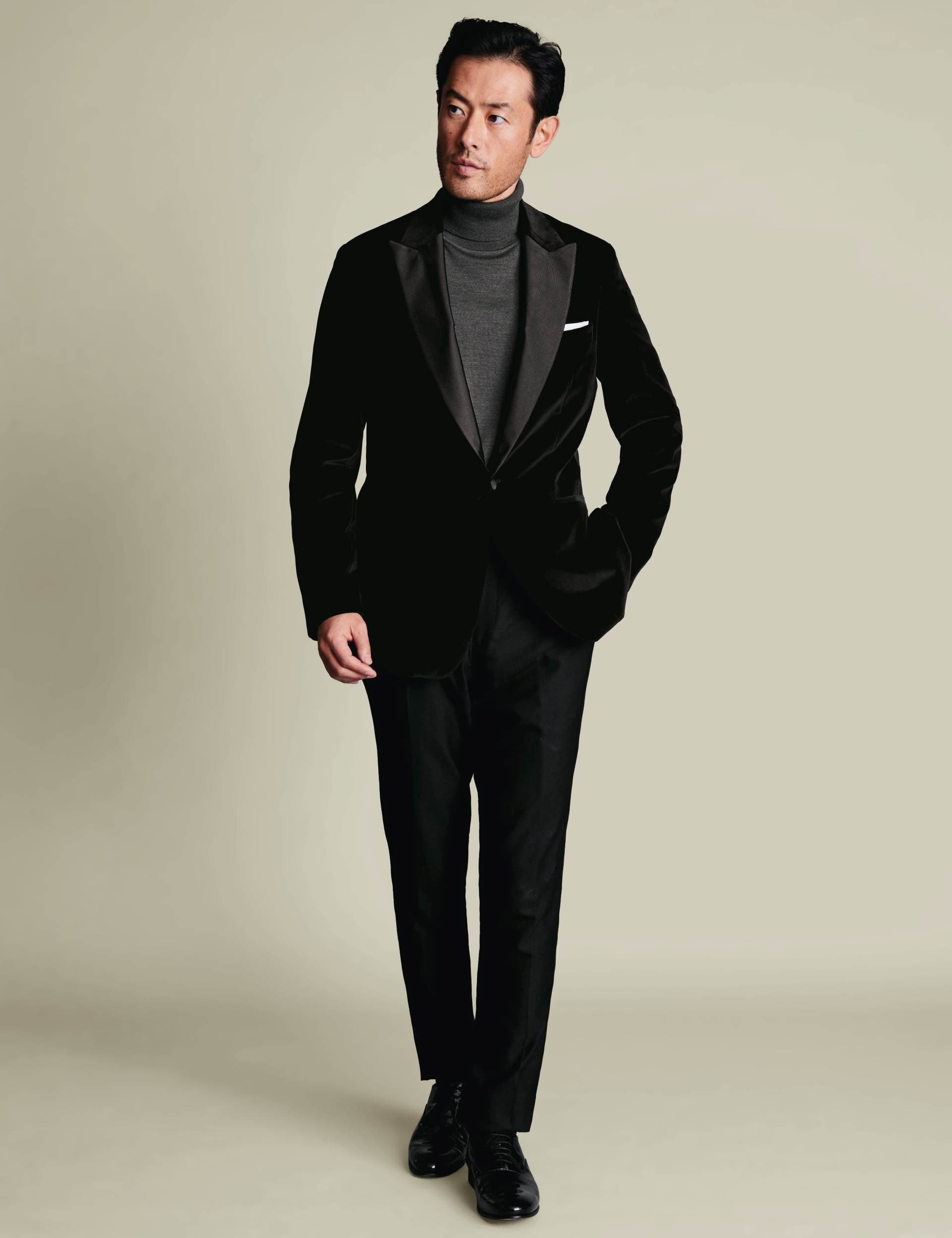 Charles Tyrwhitt Italian Velvet Slim Fit Jacket (Men) | Nordstrom