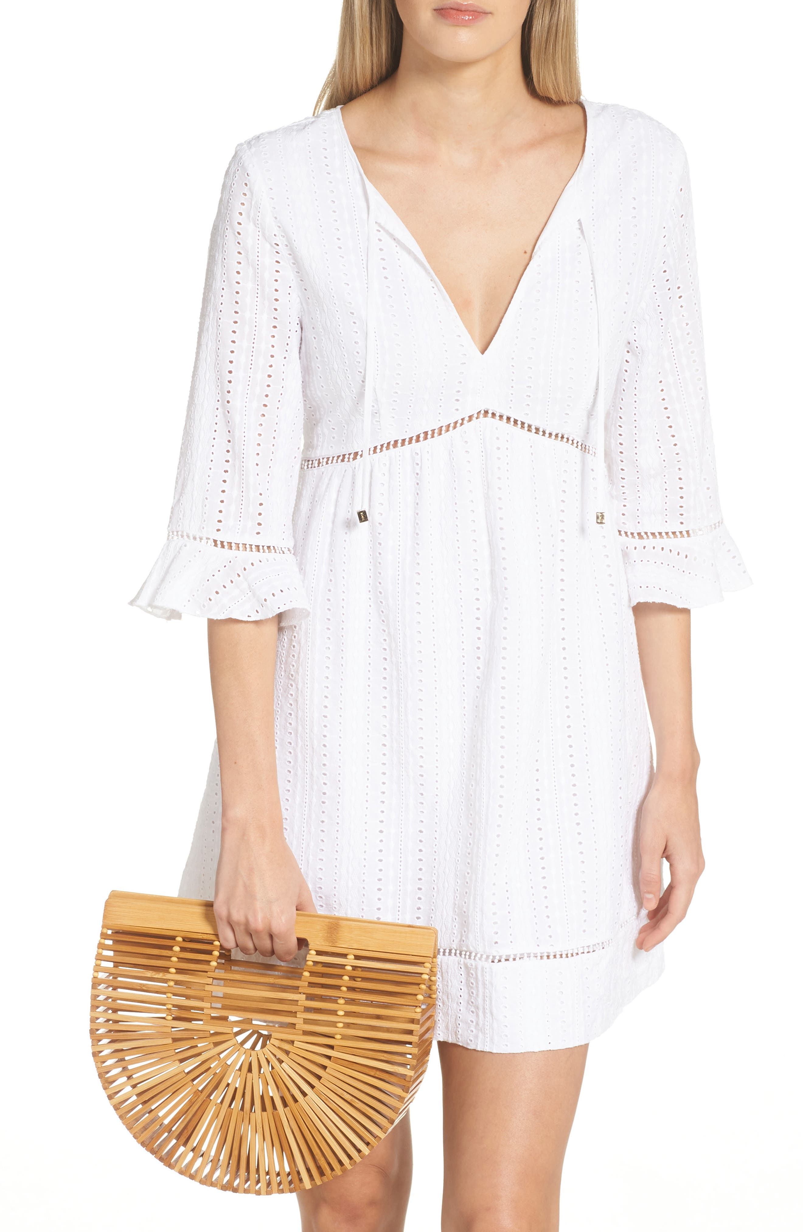 Cult Gaia Gaia's Ark Small Top Handle Bag, Alternate, color, 