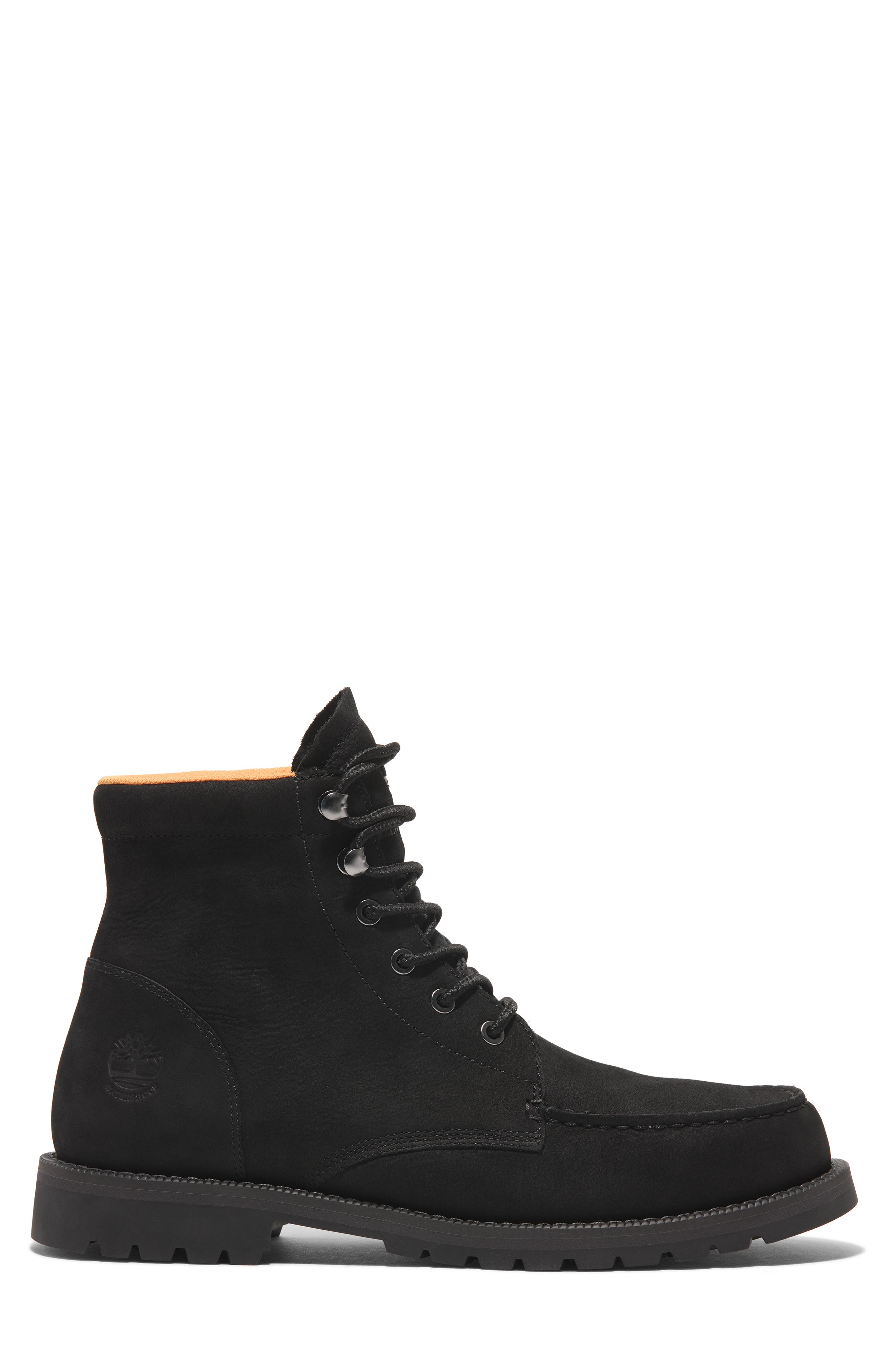 Timberland Redwood Falls Waterproof Lace-Up Boot, Alternate, color, Black Nubuck