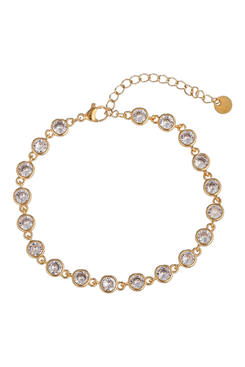 Emma 3-Piece CZ Bracelet Set, Alternate, color, GOLD