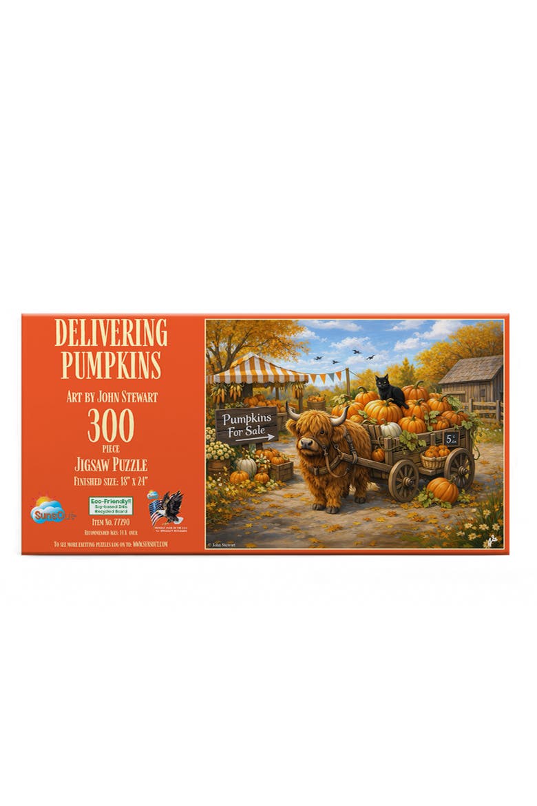 Delivering Pumpkins 300, Alternate, color, Multicolor