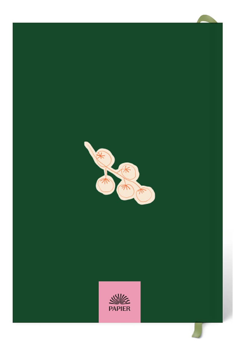 Al Fresco Recipe Journal, Alternate, color, MEDIUM GREEN
