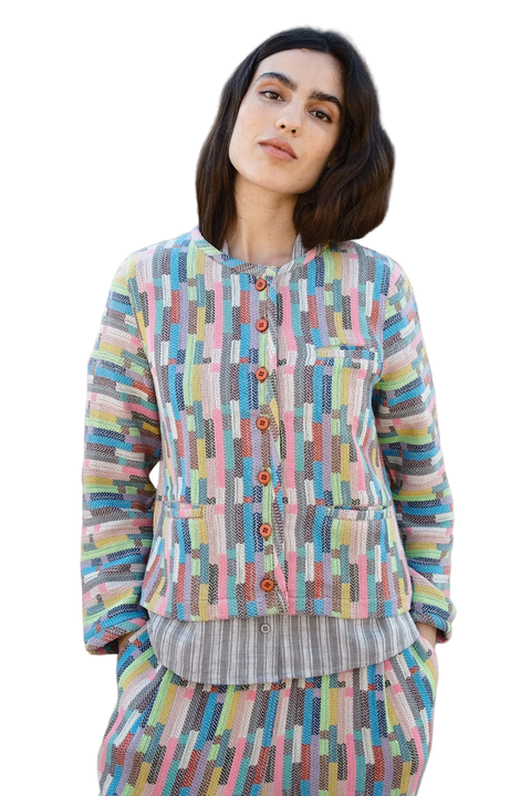 Maira Crew Neck Cardigan
