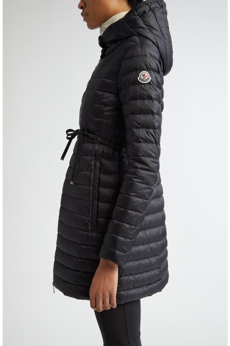 Barbel Hooded Quilted Down Puffer Parka, Alternate, color, BLACK/ BLACK