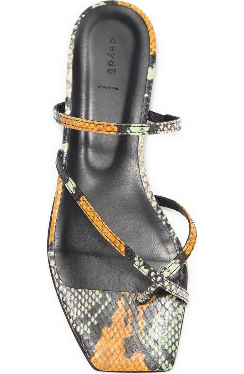 aeyde Marina Slide Sandal, Alternate, color,