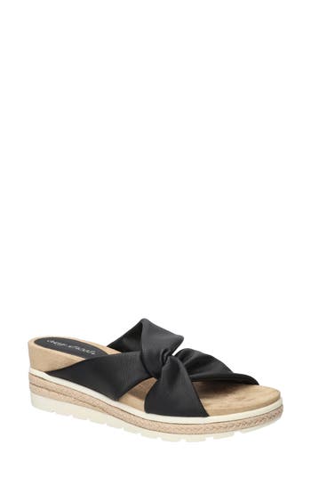 EASY STREET EASY STREET JA KNOTTED SLIDE SANDAL 