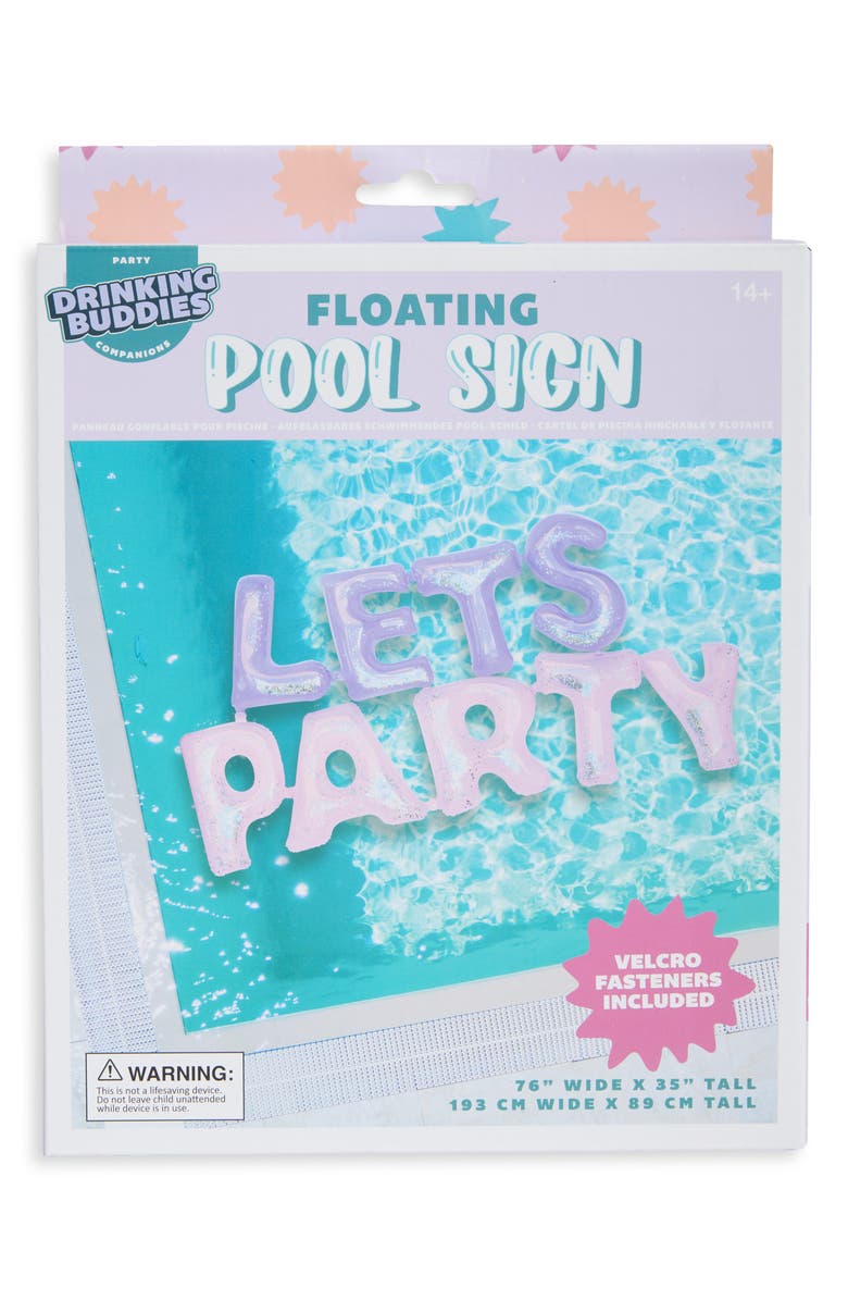 NPW Floating Pool Sign, Main, color,