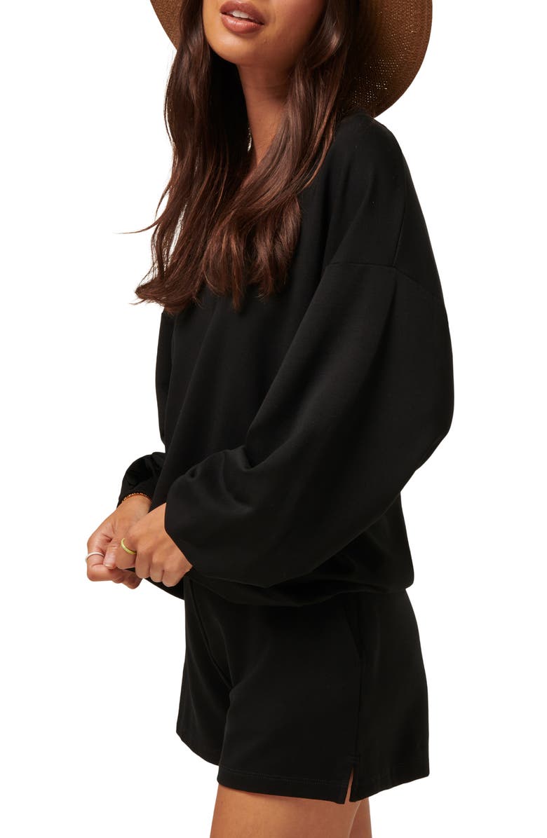 TravisMathew Cloud French Terry Pullover Sweatshirt, Alternate, color,