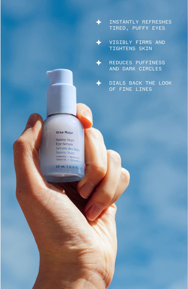 Ursa Major Sunny Start Eye Serum, Alternate, color, Blue