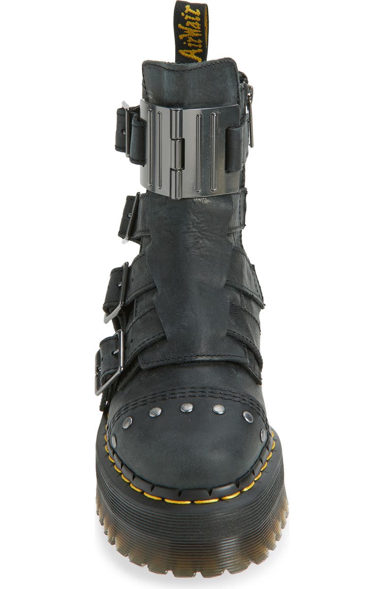 Dr. Martens Jadon Hinge Lug Sole Boot, Alternate, color, Black