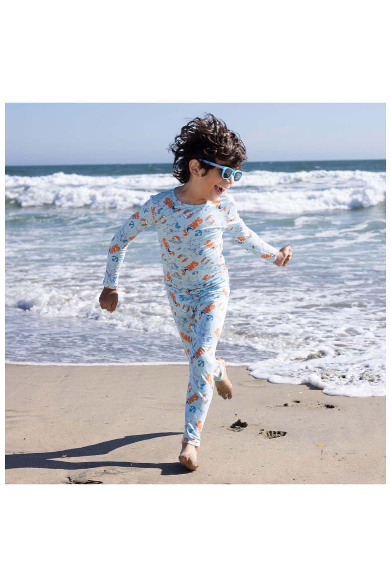 Kids' JAWS Set of 2 Piece Pajamas, Alternate, color, JAWS