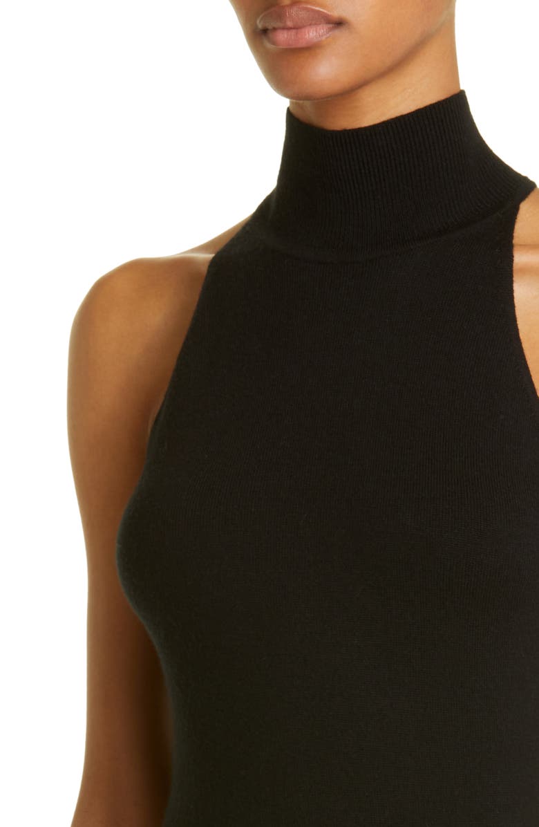 TOTEME Sleeveless Wool Blend Rib Sweater, Alternate, color, 