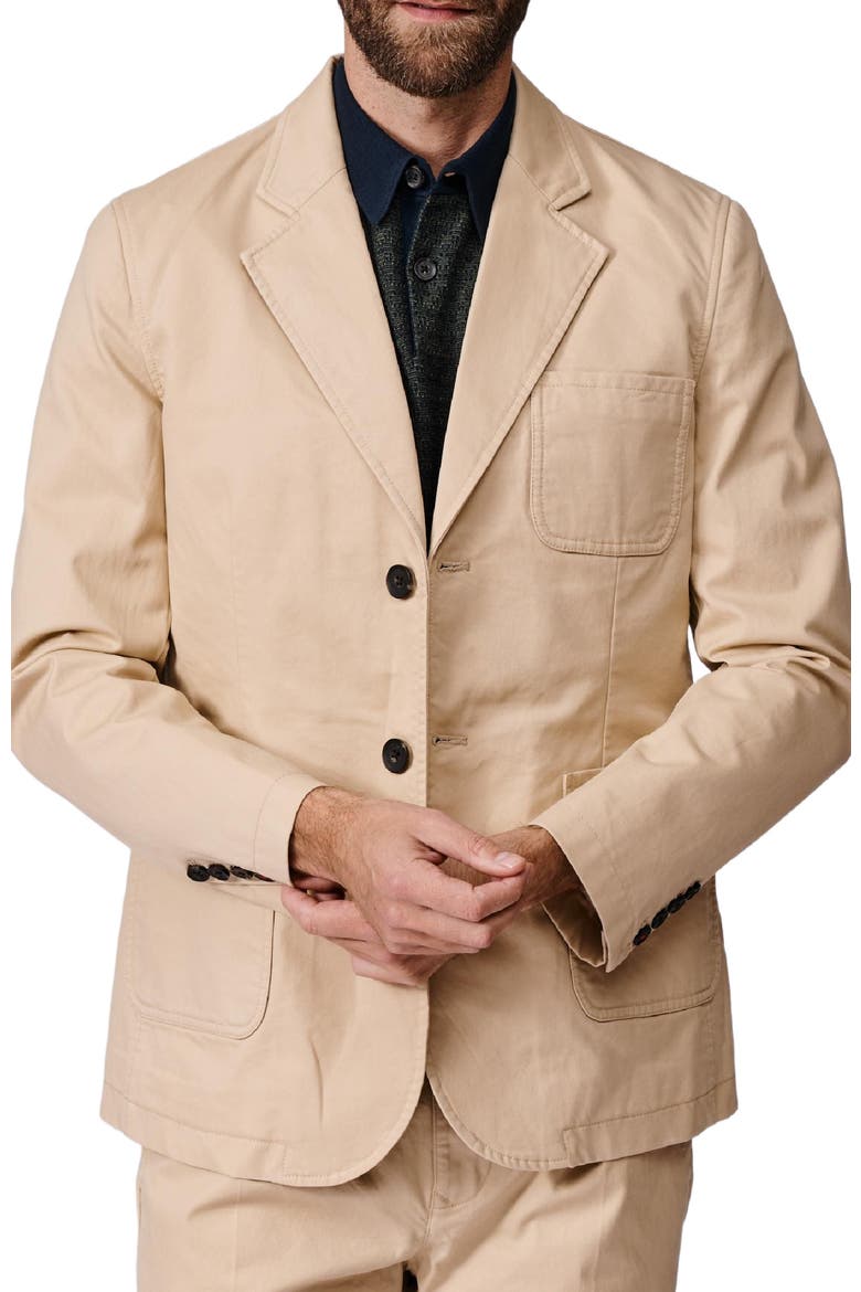Mareham Patch Pocket Blazer, Alternate, color, Sand