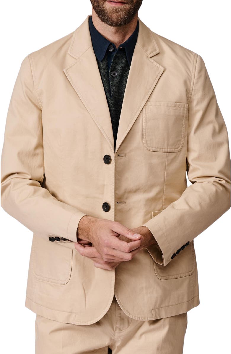 Aubin Mareham Patch Pocket Blazer, Alternate, color, Sand